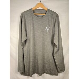 ANETIK PREM. PERF. LONG SLEEVE L FOREST GRN HEATHER VINT UPF 30 UV HAWAII KAUAI